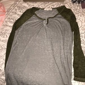 Soft gray long sleeve